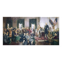 Signing of the Constitution by Howard C. Christy Photo Card