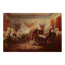Signing the Declaration of Independence posters