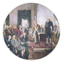 Signing the US Constitution by Christy Stickers