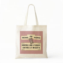 Signs of Aging - grouchy him Bags