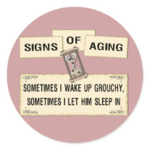Signs of Aging - grouchy him