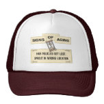 Signs of Aging - Lost Hair Folicles Trucker Hat