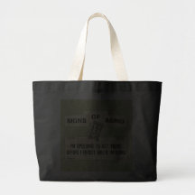 Signs of Aging - Speeding Tote Bags