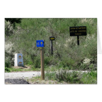 Signs on the Camino Card cards