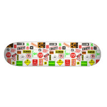 Signs Skate Board Decks