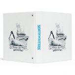 Sig's Crab 3 Ring Binder