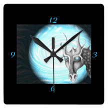 silas dragon wall clock