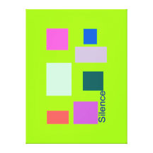 Silence 3 canvas print