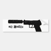 Silence Bumper Stickers