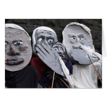 Silence Greeting Cards