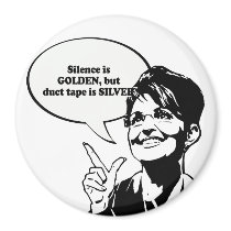 Silence is golden but duct tape is silver magnets