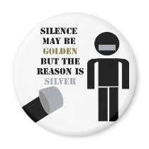 Silence is Golden Duct Tape Humour