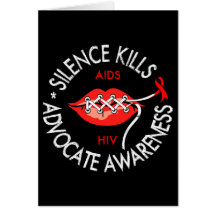 Silence Kills Greeting Cards