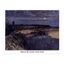 Silence par Levitan Isaak Ilyich cartes postales
