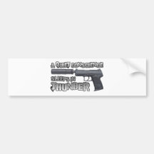 Silencer Suppressor Gun Shirt Bumper Stickers