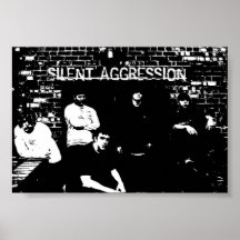 Silent Aggression Crooked System Poster