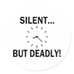 Silent But Deadly Stickers