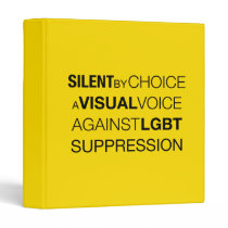 Silent By Choice Light Avery Binder binders