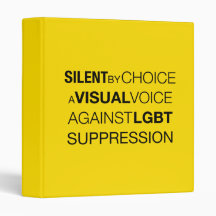 Silent By Choice Light Avery Binder