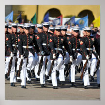 Silent Drill Team Poster