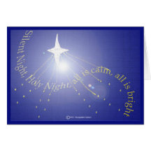 Silent Night Card