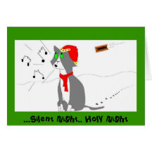 .Silent Night.. Holy N... Greeting Cards