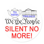 Silent No More! sticker