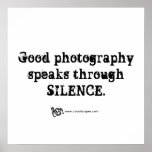 Silent Photography Quote Print