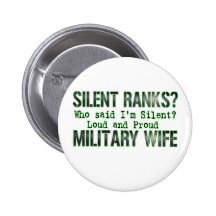 silent ranks pinback buttons