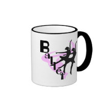 Silhouette Ballet T-shirts and Gifts Coffee Mugs