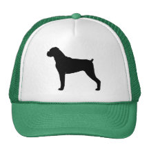 Silhouette de boxeur casquettes