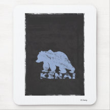 Silhouette Disney de Kenai de l'ours de frère Tapis De Souris