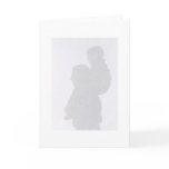 Silhouette Fathers Day Card