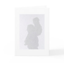 Silhouette Fathers Day Card