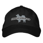Silhouette Finnish Lapphund Embroidered Hat embroidered hats