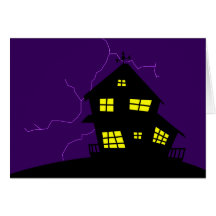 Silhouette Hill House Greeting Cards