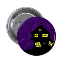 Silhouette Hill House Pinback Button