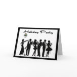 Silhouette Holiday Party Invitation Card