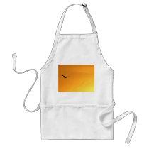 Silhouette of a Bird Apron
