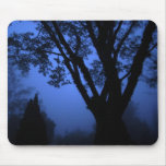 silhouette of trees mousepads