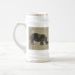 Silhouette Stein de rhinocéros tasses