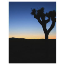 Silhouetted Joshua Tree Personalized Letterhead