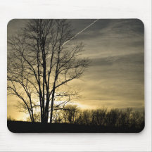 Silhouettes at Sunset Mouse Mats