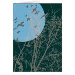 silhouscreen les oiseaux cartes de vœux