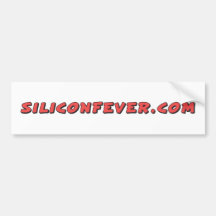 Silicon Fever Website Bumper Sticker