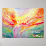 Silk I Believe in Angels Poster Art Painting