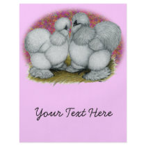 Silkies:  Self Blue2 Full Color Flyer
