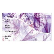 Silky Abstract Business Cards