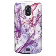 Silky Abstract Galaxy Nexus Cases