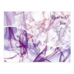 Silky Abstract Post Card